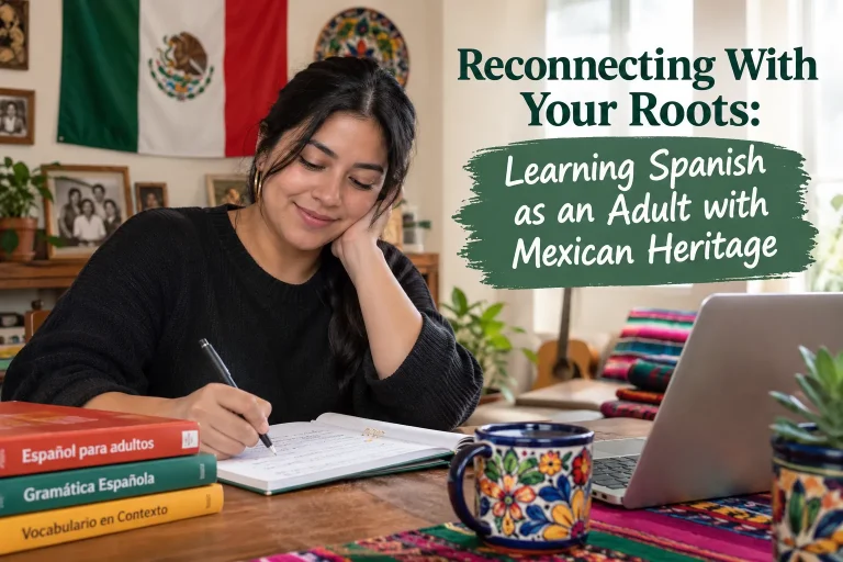 Learning Spanish as an Adult with Mexican Heritage