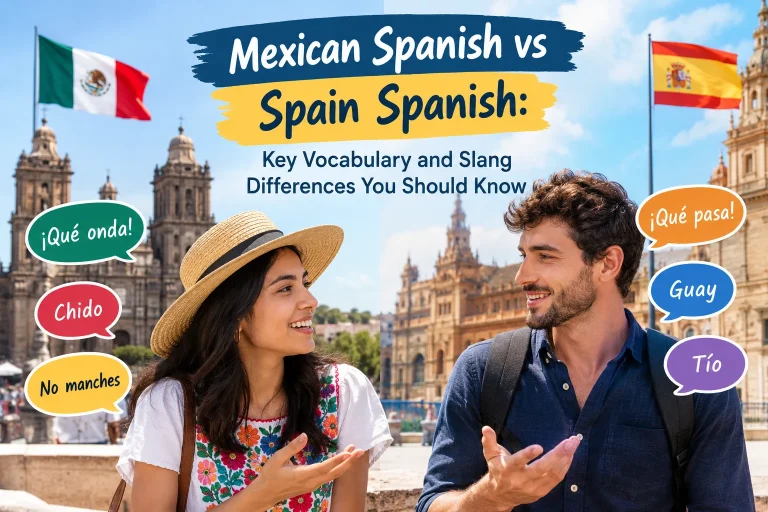 Mexican Spanish vs Spain Spanish