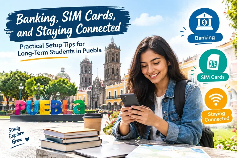 Banking and SIM cards in Puebla